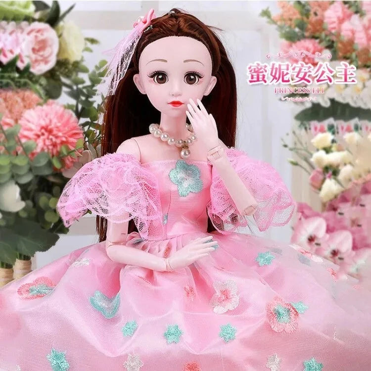 60cm Large Doll Full Set 15 Joint Doll 60cm4 Multicolor