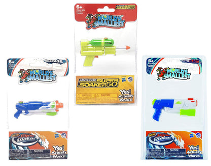 Mini Blast Super Soaker Trio - SS50 Barrage & Scatter - n a - water gun