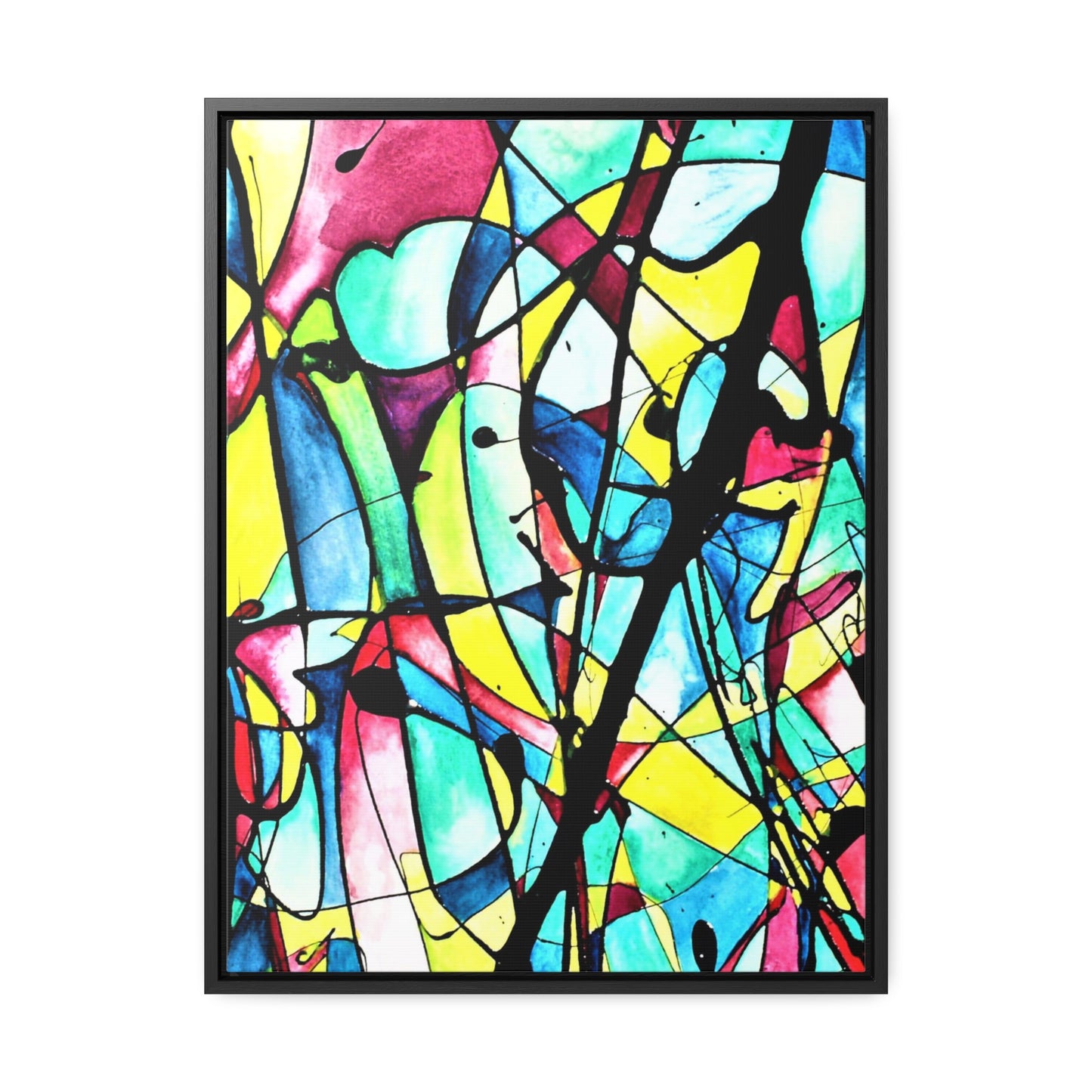 Alien Lady Gallery Canvas Wraps, Vertical Frame