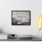 Mount Rainier Gallery Canvas Wraps Horizontal Frame 16″ x 12″ Black Premium Gallery Wraps (1.25″)
