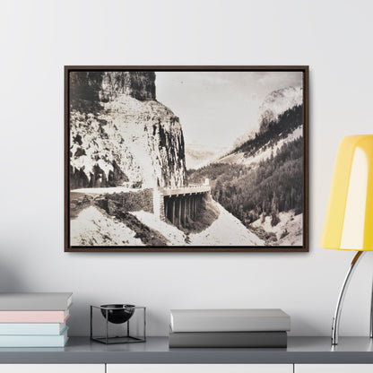 Golden Gate Canyon Colorado Gallery Canvas Wraps Horizontal Frame 24″ x 18″ Walnut Premium Gallery Wraps (1.25″)