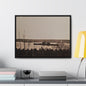 Navy Day New York October 27th 1945 Gallery Canvas Wraps Horizontal Frame 24″ x 18″ Black 1.25"