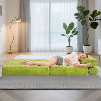 Emerald Convertible Sleeper Sofa Bed With Backrest- ShipItFurniture- {{Product type}}