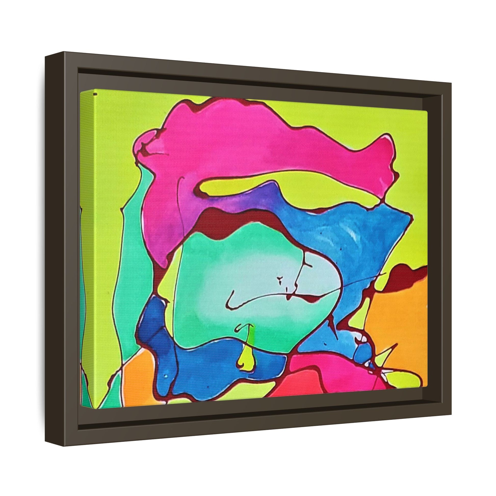 Kool Kid Matte Canvas Framed - Kia Day Design