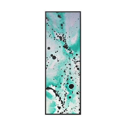 Teal Burst Gallery Canvas Wraps, Vertical Frame 20″ x 60″ Premium Gallery Wraps (1.25″)