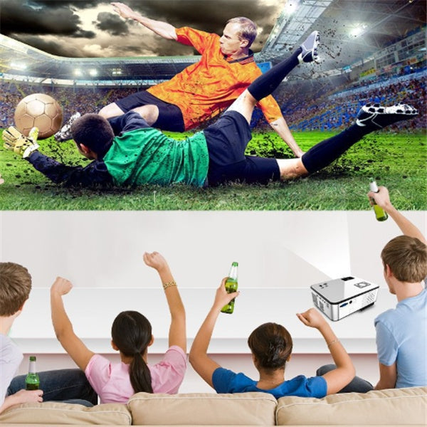 Home theater movie support 4K video Android projector - - 0