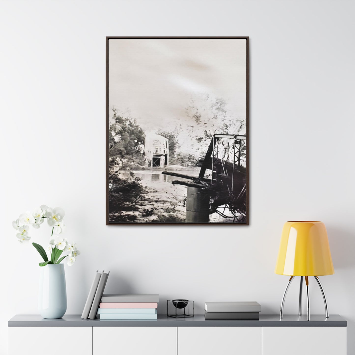 Bridge Gallery Canvas Wraps, Vertical Frame