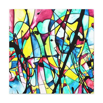 Alien Lady Canvas Gallery Wraps 30″ x 30″ 1.25"