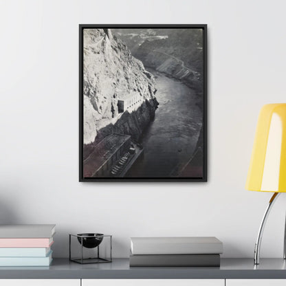 Boulder Dam Gallery Canvas Wraps Vertical Frame 16″ x 20″ 1.25" Black