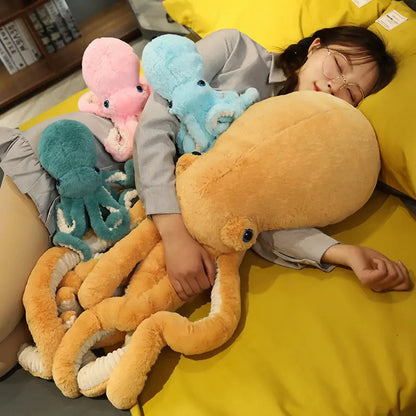 Creative Lifelike Octopus Plush Toy Kia Day Design