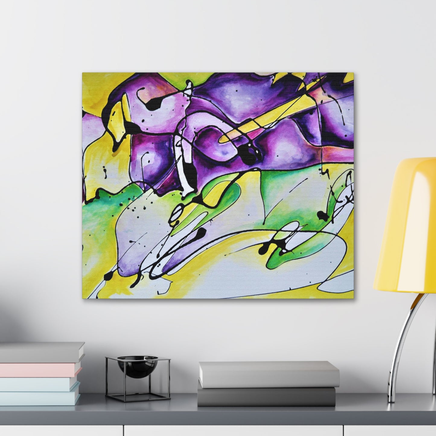 Purple Mountains Canvas Gallery Wraps