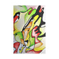 Red Mushroom Satin Canvas Stretched 24″ x 36″ (Vertical) 1.5"