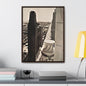 Michigan Ave Chicago Gallery Canvas Wraps Vertical Frame 18″ x 24″ Premium Gallery Wraps (1.25″) Walnut
