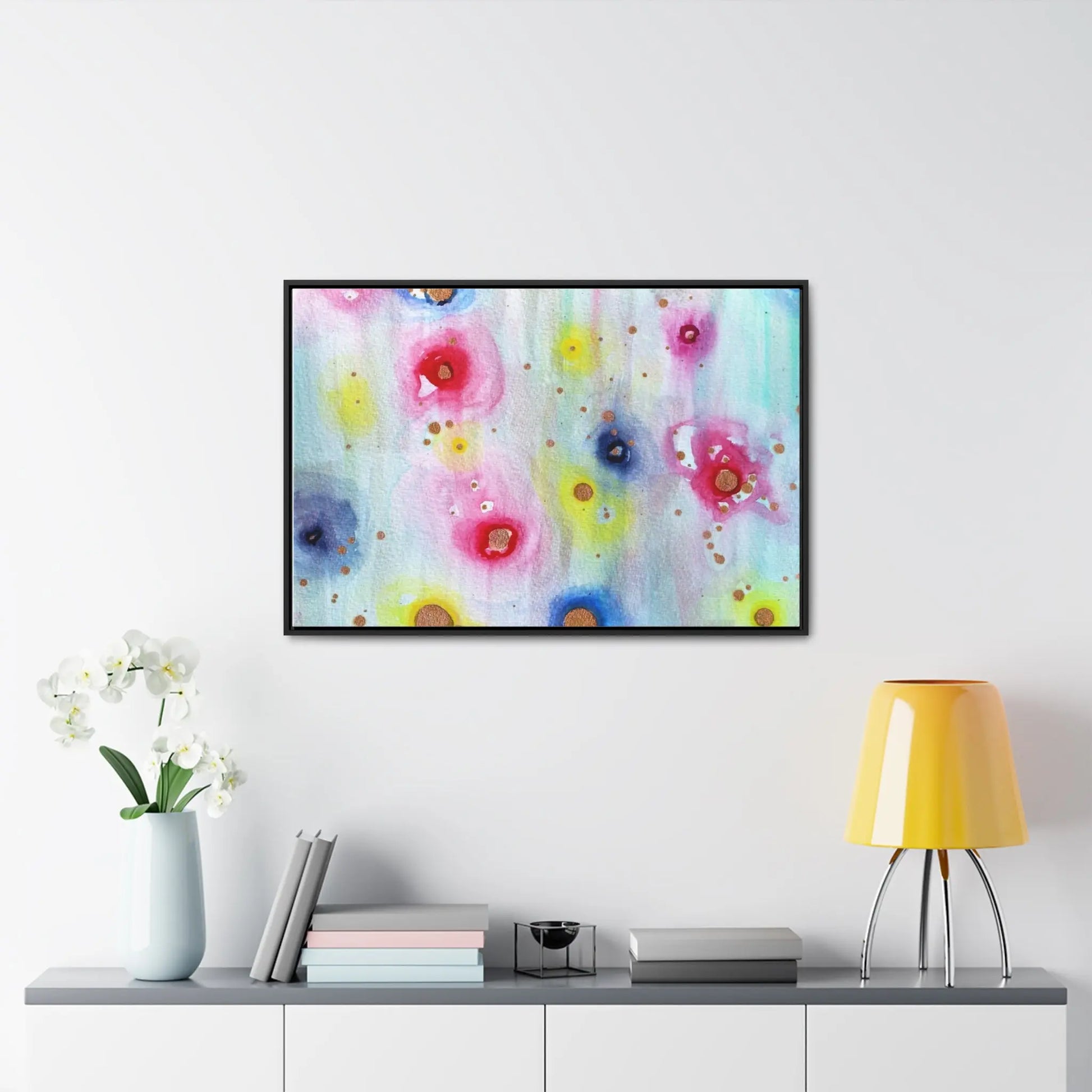 Raining Blooms Gallery Canvas Wraps, Horizontal Frame