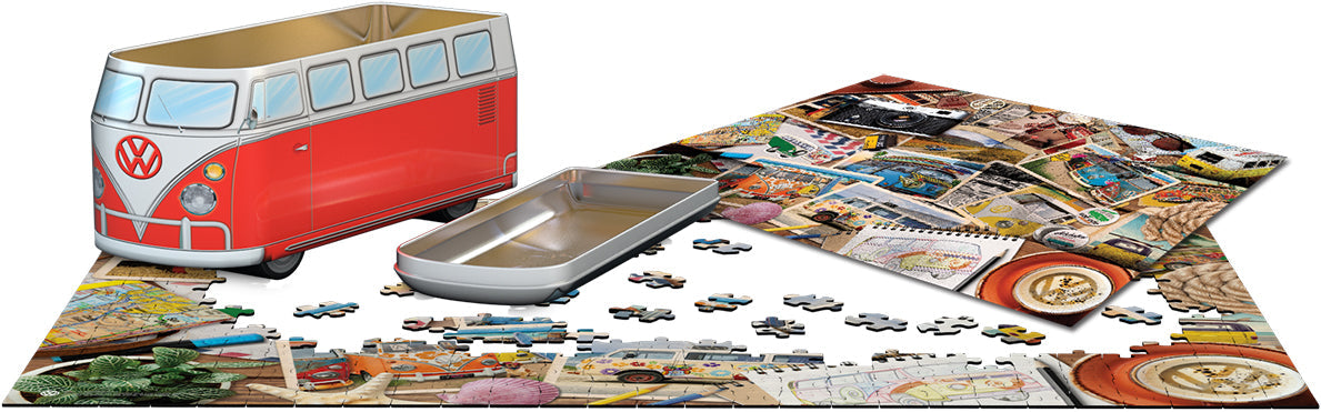 Puzzle: VW Tin - VW - Road Trips - - Puzzle