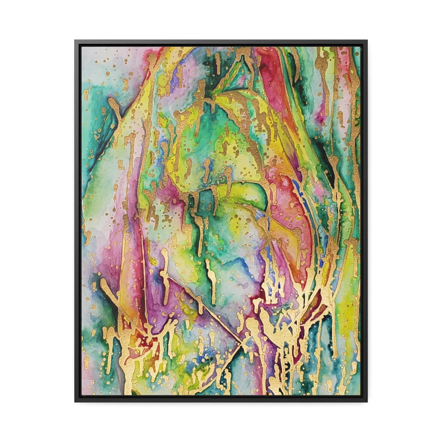 Acid Face Gallery Canvas Wraps, Vertical Frame 24″ x 30″ Premium Gallery Wraps (1.25″)