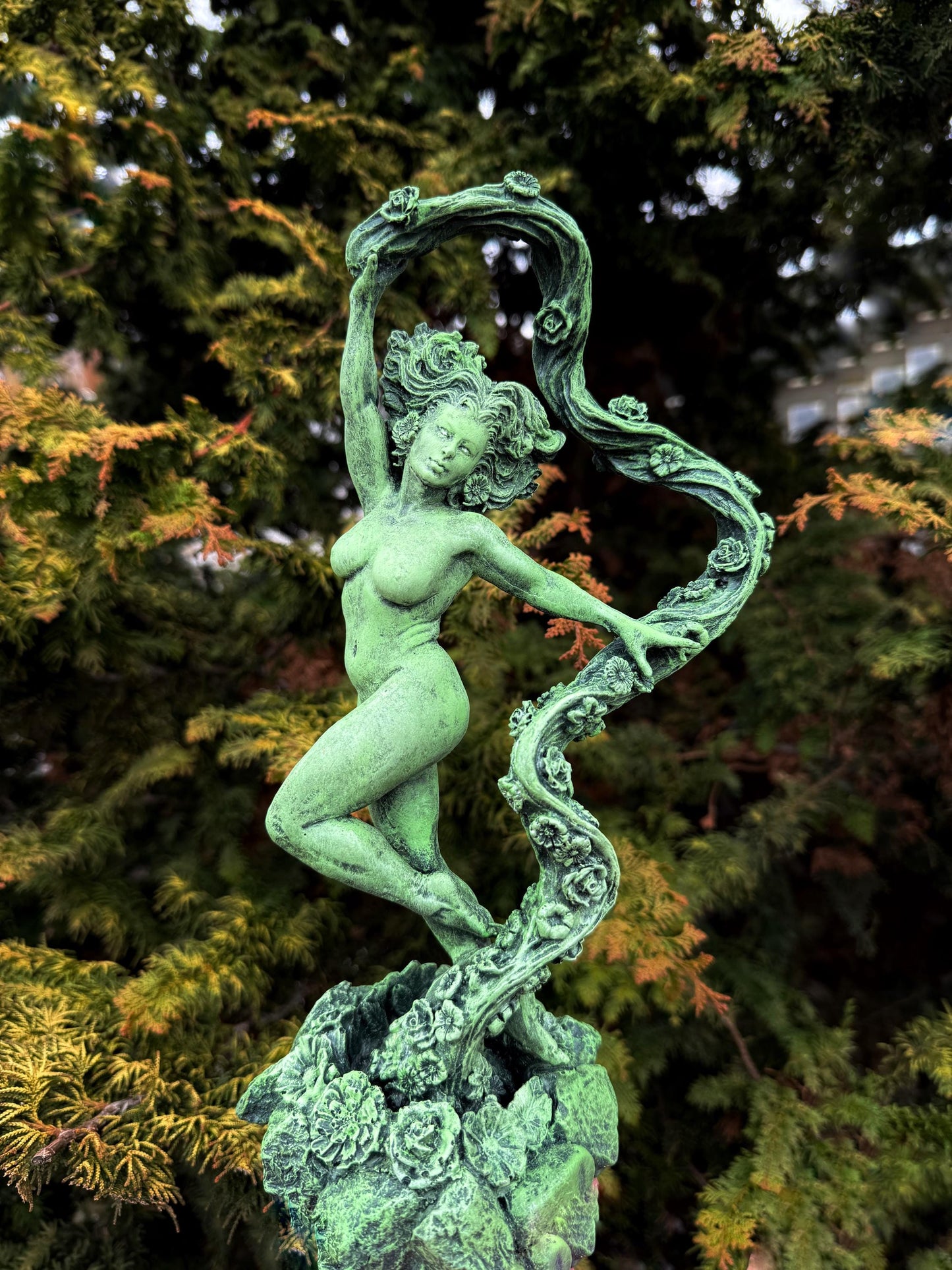 Gaia Statue: Goddess of the Earth | Mythological Gods Figurine | Myths and Legends Statue |Statue for Nature and Fantasy Art Lover Decor - -