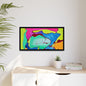 Kool Kid Matte Canvas Framed - Kia Day Design