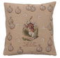 Late Rabbit Alice In Wonderland French Cushion - - Tapestry