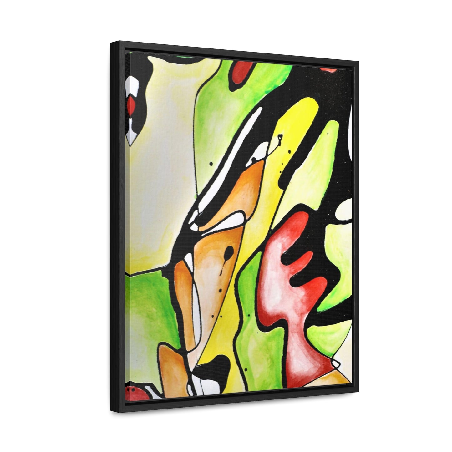 Red Mushroom Gallery Canvas Wraps, Vertical Frame