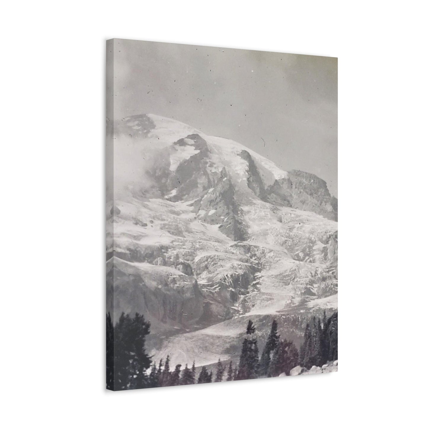 Mount Rainier Stretched Canvas