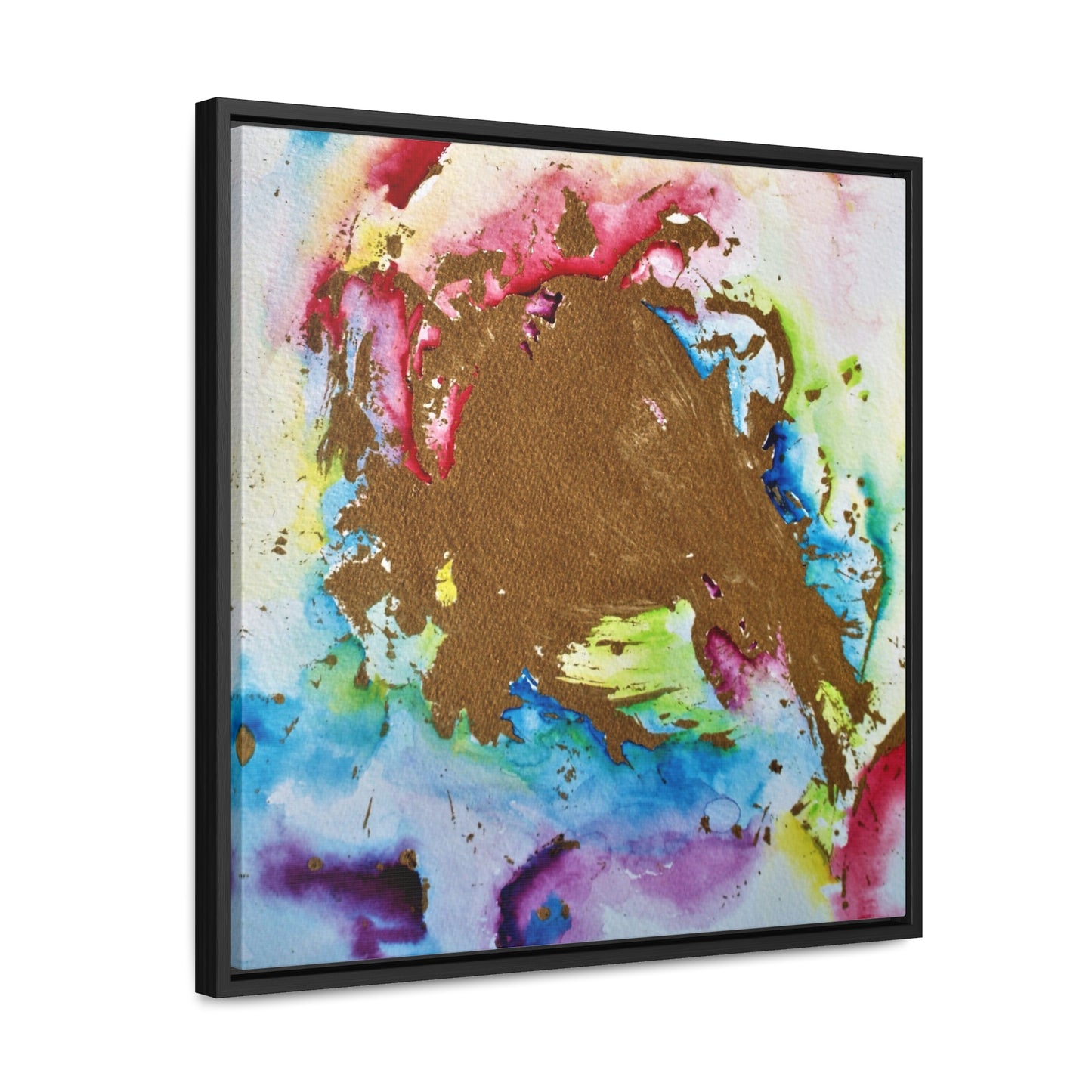 Through The Vapor Gallery Canvas Wraps, Square Frame