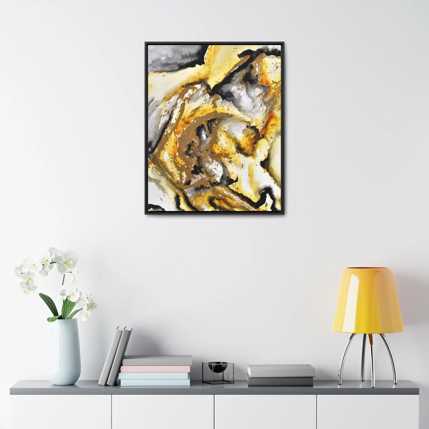 Tiger Stripe Gallery Canvas Wraps, Vertical Frame