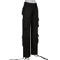 Womens Retro Loose Denim Pants - Black L - Women's Fashion - Women's Clothing - Bottoms - Jeans