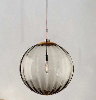 Glass LED Pendant Lighting Retro Hanging Lamp