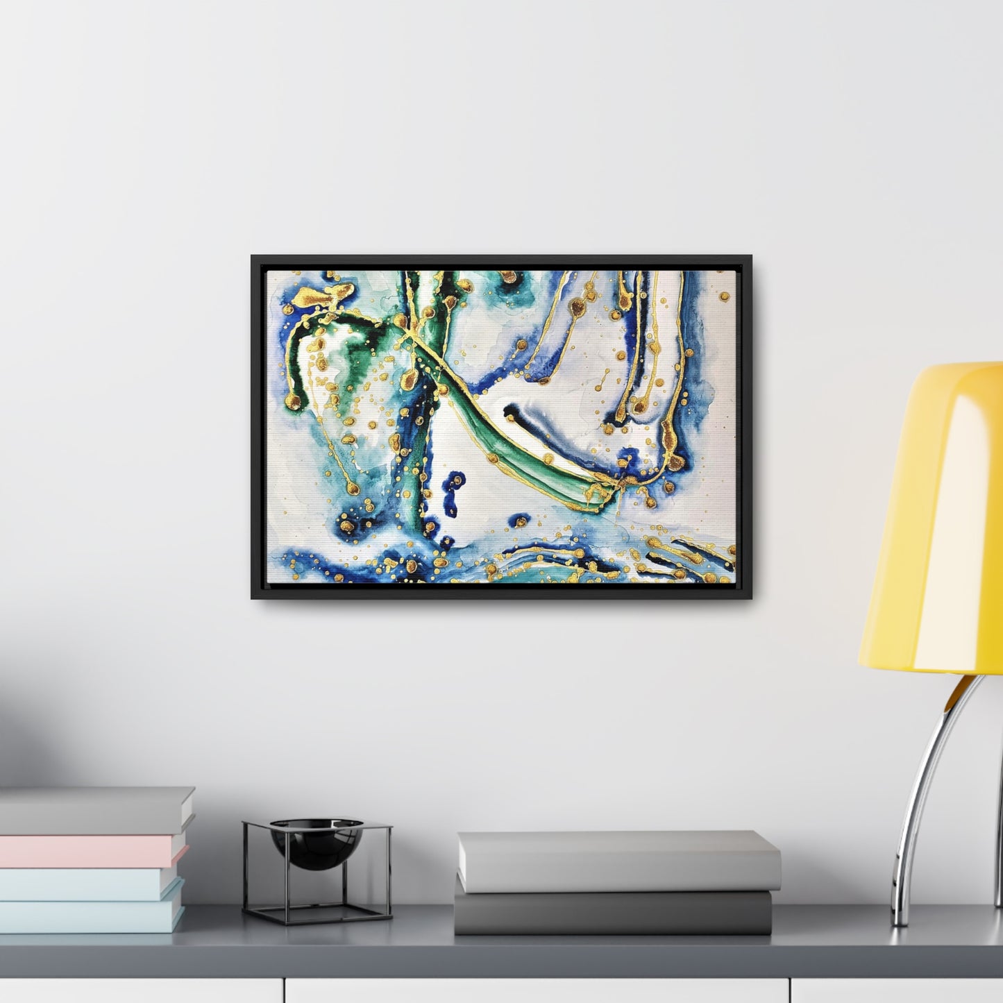 Blue Willow Gallery Canvas Wraps, Horizontal Frame