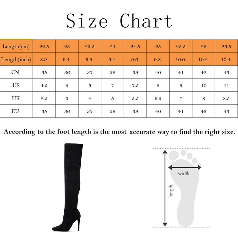High Boots Winter Shoes - - heeled boots