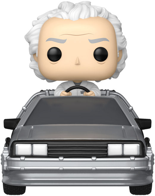 Funko POP! Rides Deluxe: Back to the Future Doc with Time Machine- Back to the Future™- {{Product type}}