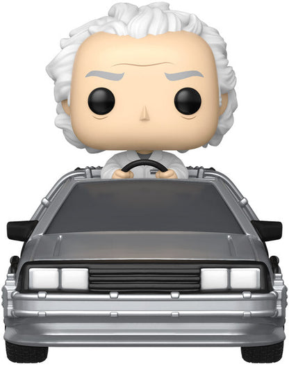 Funko POP! Rides Deluxe: Back to the Future Doc with Time Machine- Back to the Future™- {{Product type}}