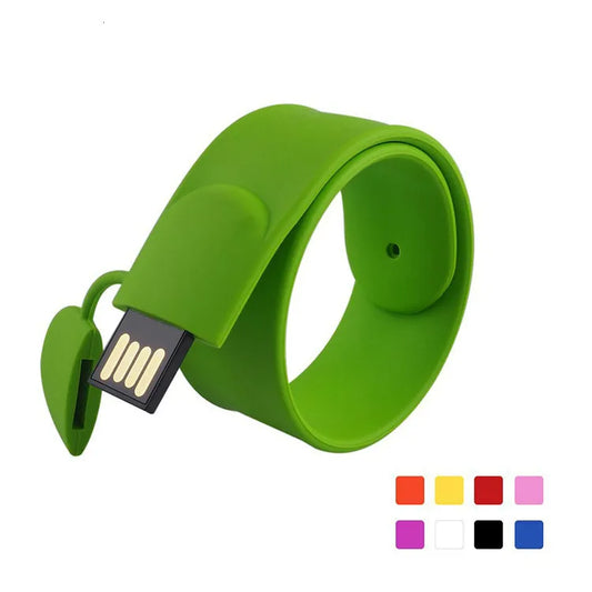 Silicone USB Flash Drive 16g 32g Bracelet