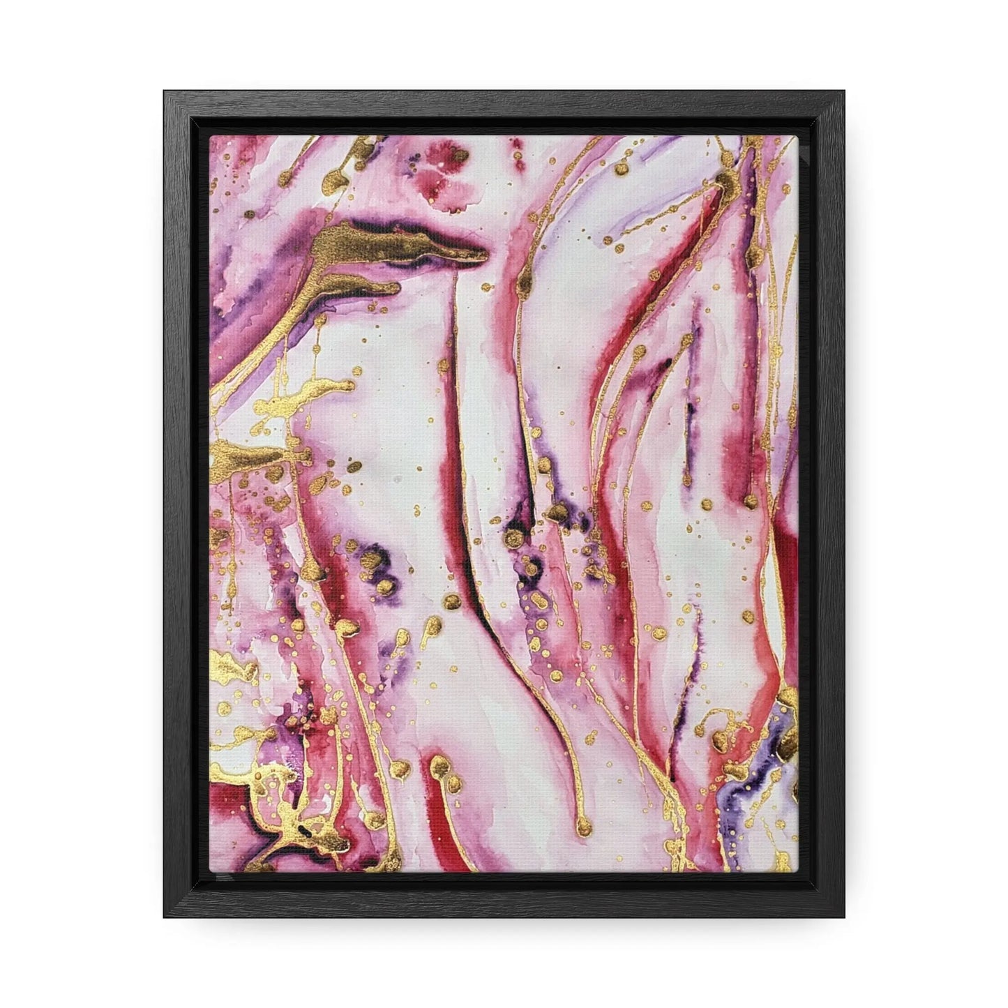 Cherry Cream Soda Gallery Canvas Wraps, Vertical Frame 8″ x 10″ Premium Gallery Wraps (1.25″)