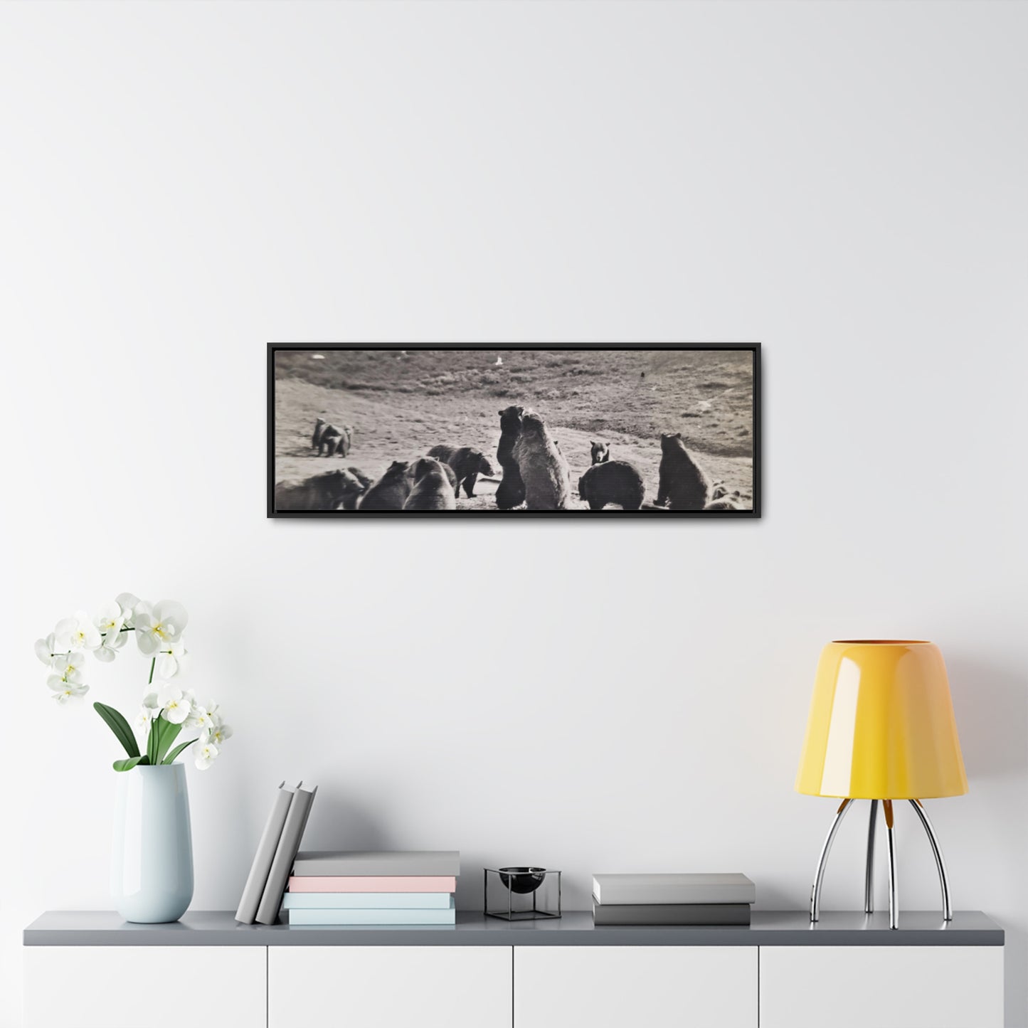 Yellowstone Grizzly Bears Gallery Canvas Wraps, Horizontal Frame