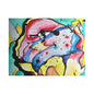3rd Eye Sundae Satin Canvas Stretched - Kia Day Design