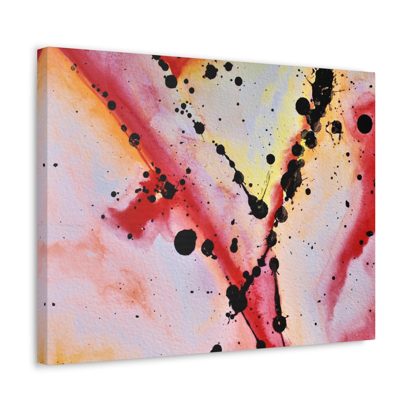 Red Hot Love Stretched Canvas