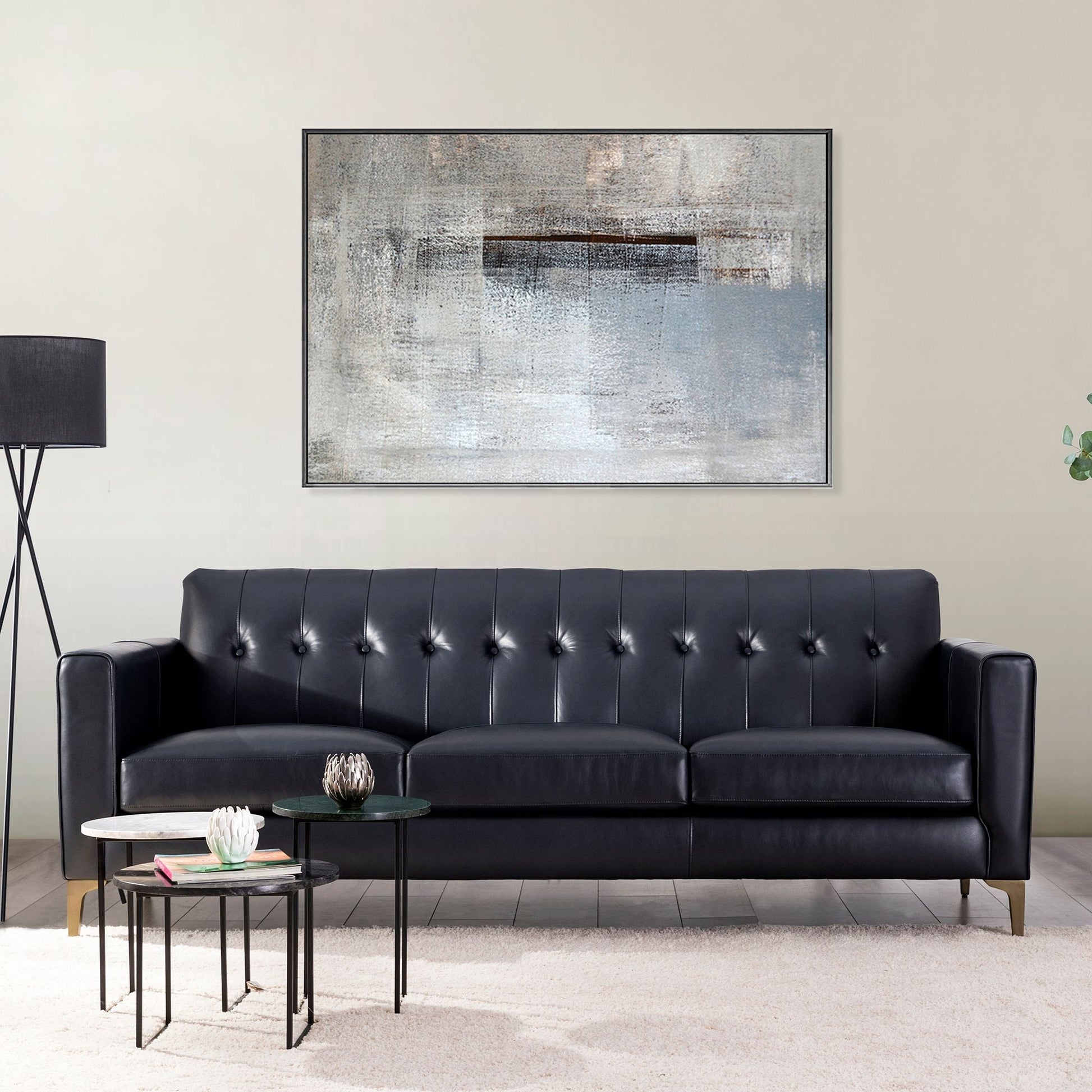 Mid-Century Tufted Sofa- Unique Piece Furniture- {{Product type}}