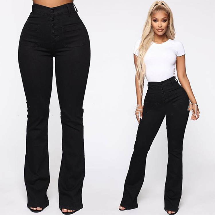 Chic High-Rise Plus Jeans - - Women's Fashion - Women's Clothing - Bottoms - Jeans