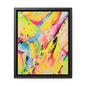 Neon Fire Gallery Canvas Wraps, Vertical Frame 8″ x 10″ Premium Gallery Wraps (1.25″)