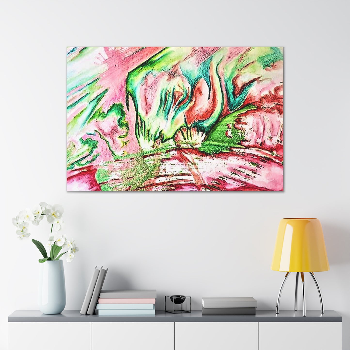 Pink Forest Canvas Gallery Wraps