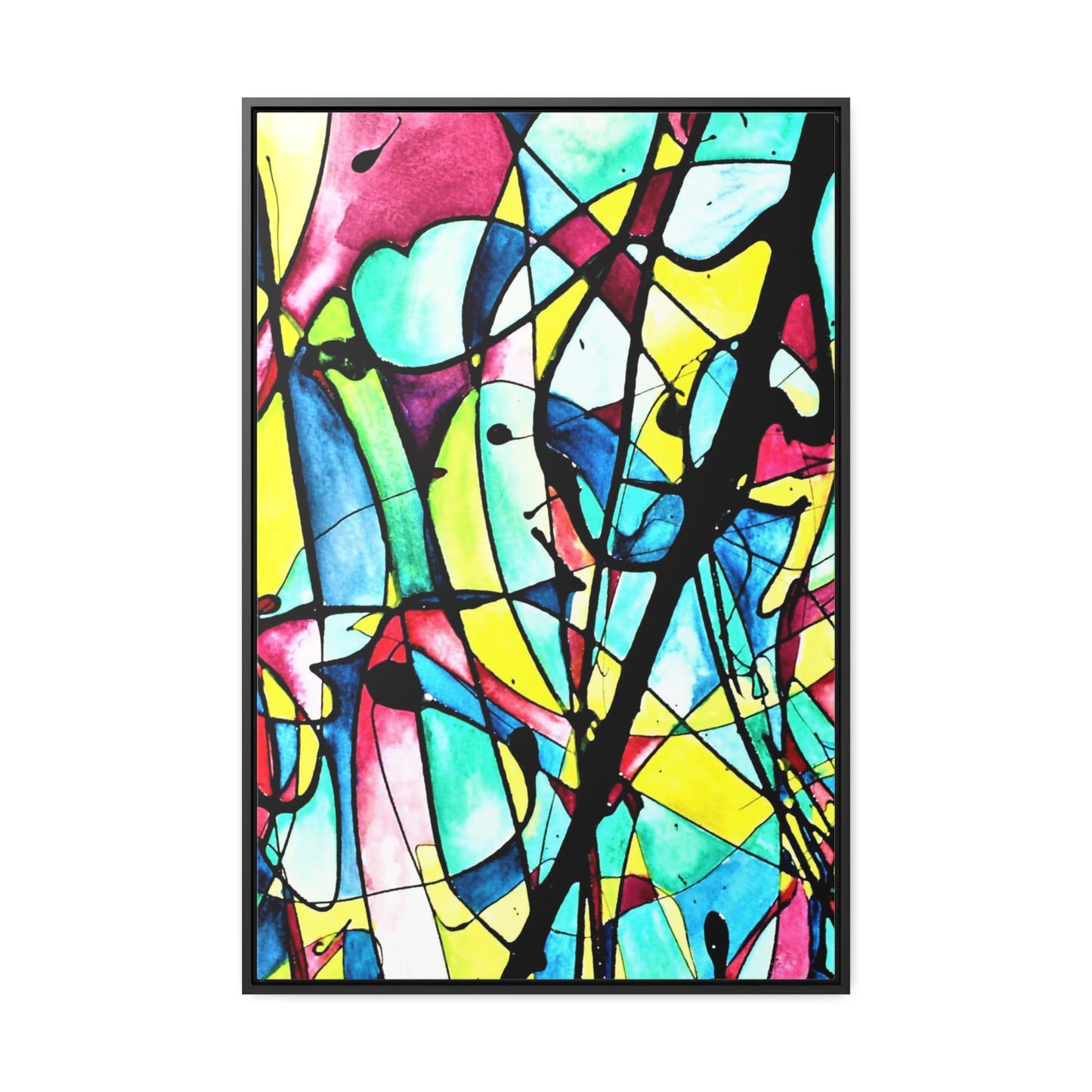 Alien Lady Gallery Canvas Wraps, Vertical Frame