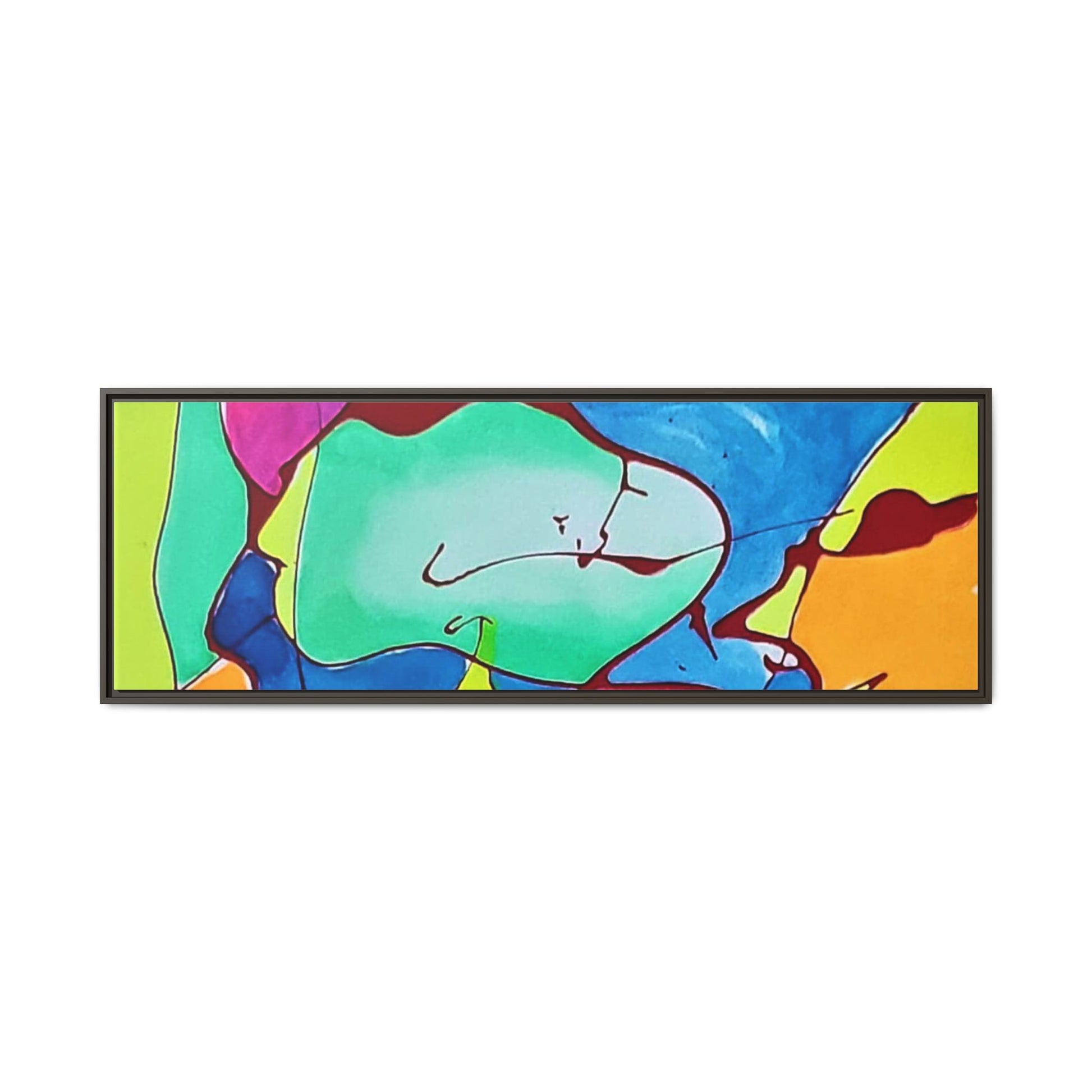 Kool Kid Matte Canvas Framed - Kia Day Design