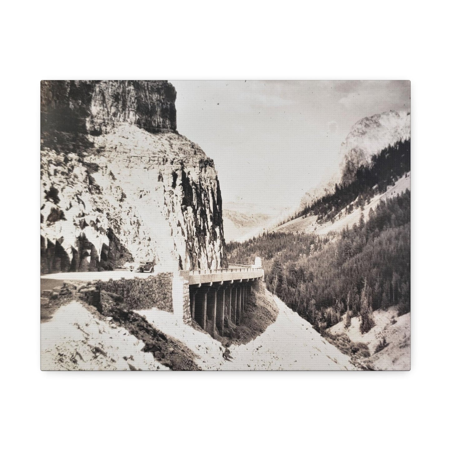 Golden Gate Canyon Colorado Stretched Canvas