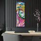 Mothers Face Acrylic Prints 12" x 36" (Vertical) Glossy