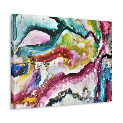 Cosmic Face Stretched Canvas