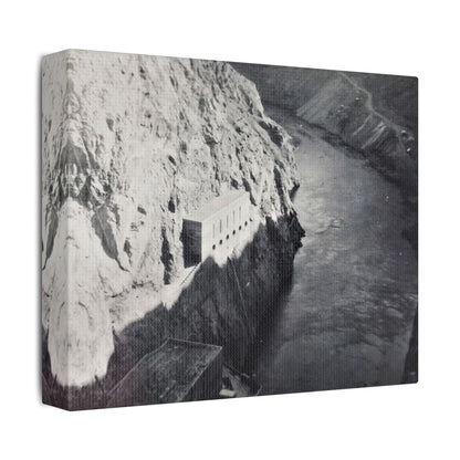Boulder Dam Satin Canvas Stretched