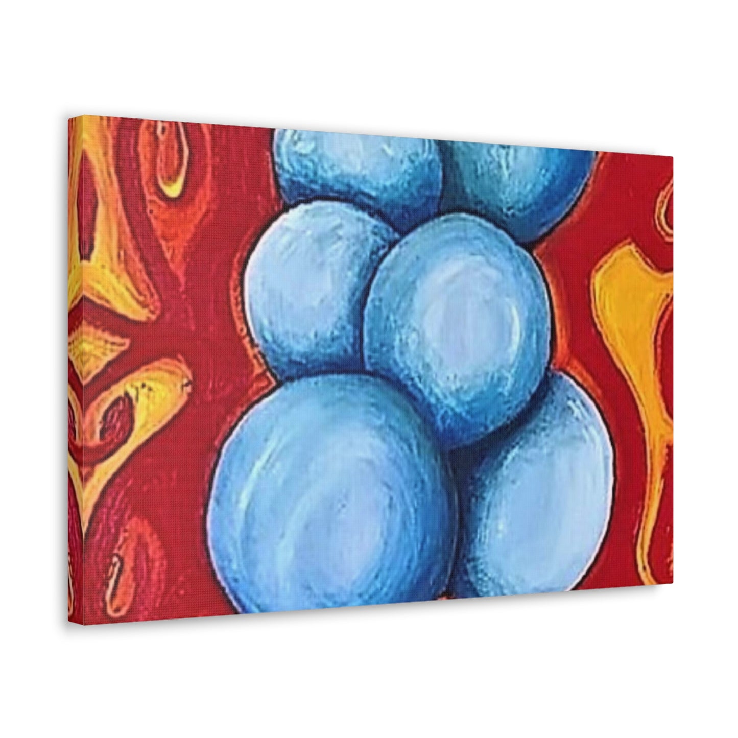 Blue Balls Canvas Gallery Wraps