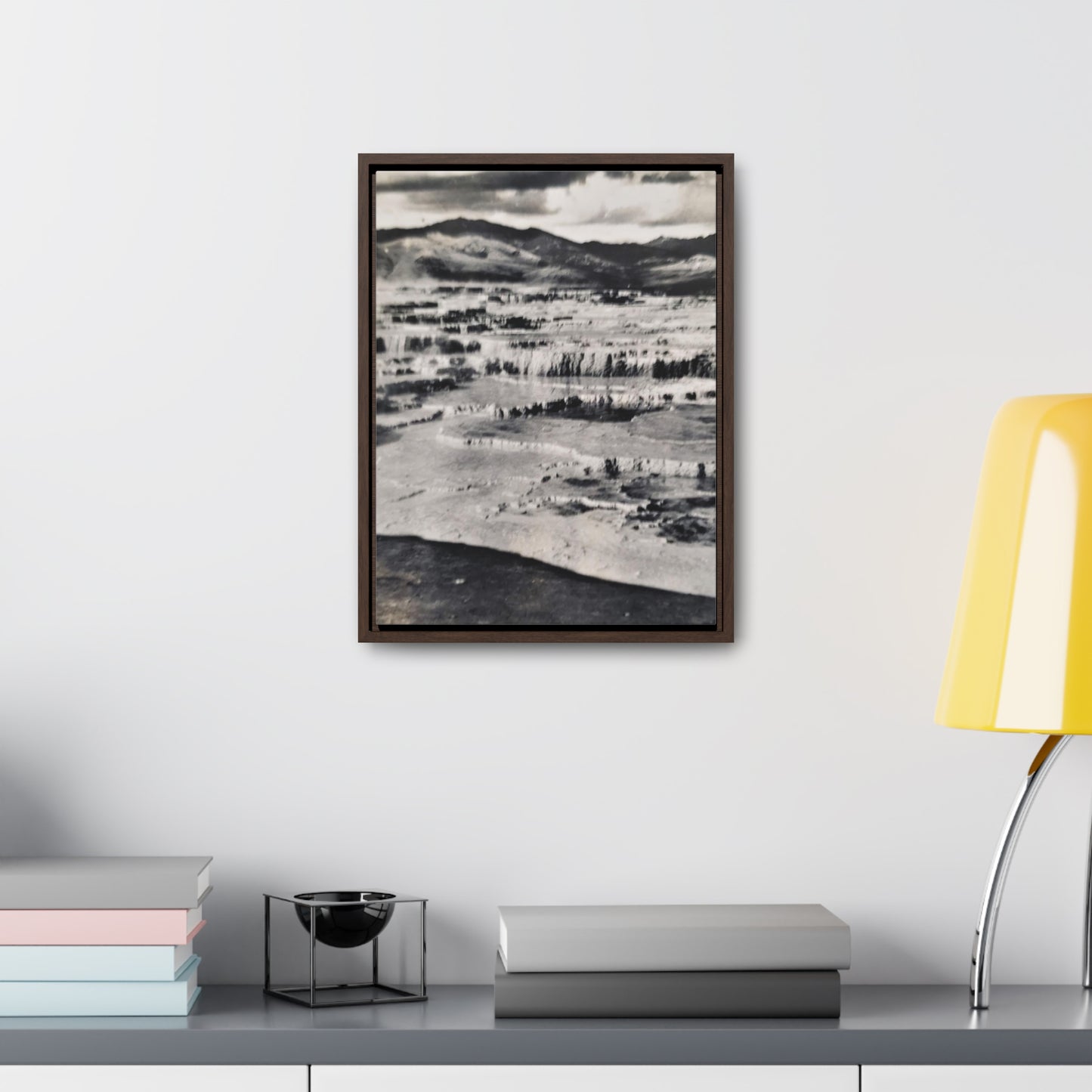 Springs at Jupiter Terrace Yellowstone Gallery Canvas Wraps, Vertical Frame